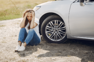 Emotional distress after car accident