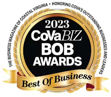 2023 CoVa Biz Bob Awards Best of Business badge