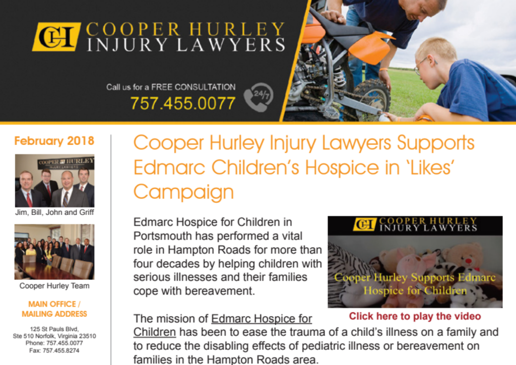 Cooper Hurley Newsletter