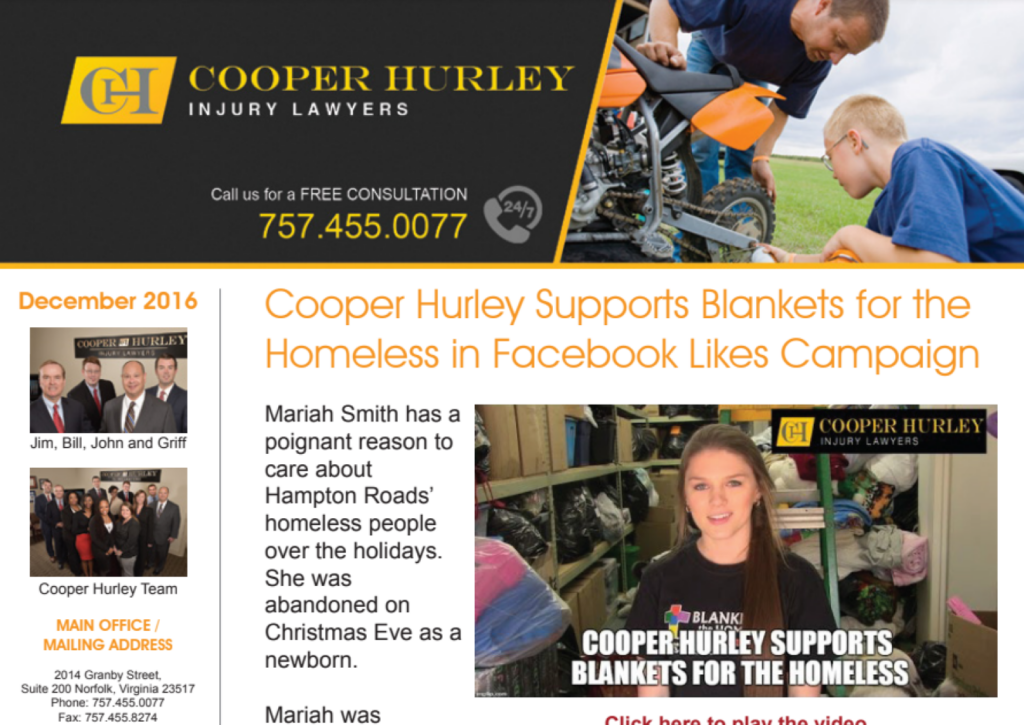 Cooper Hurley Newsletter