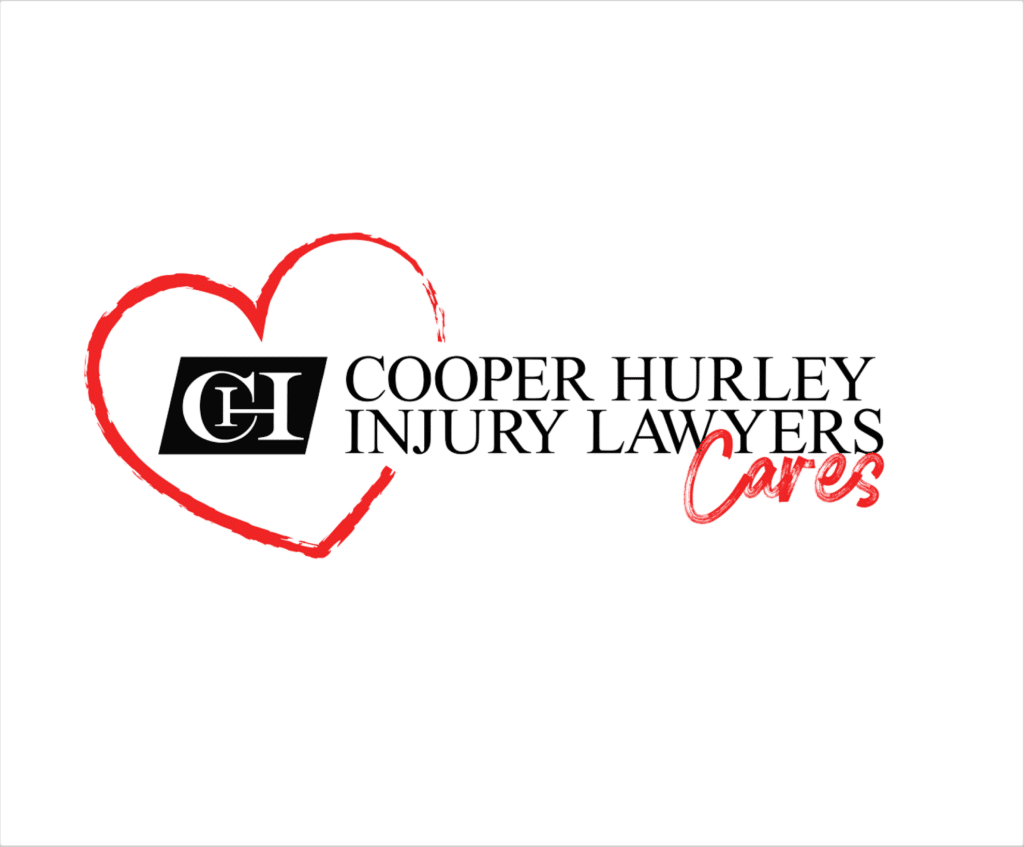 Cooper Hurley Injury Lawyers Cares logo