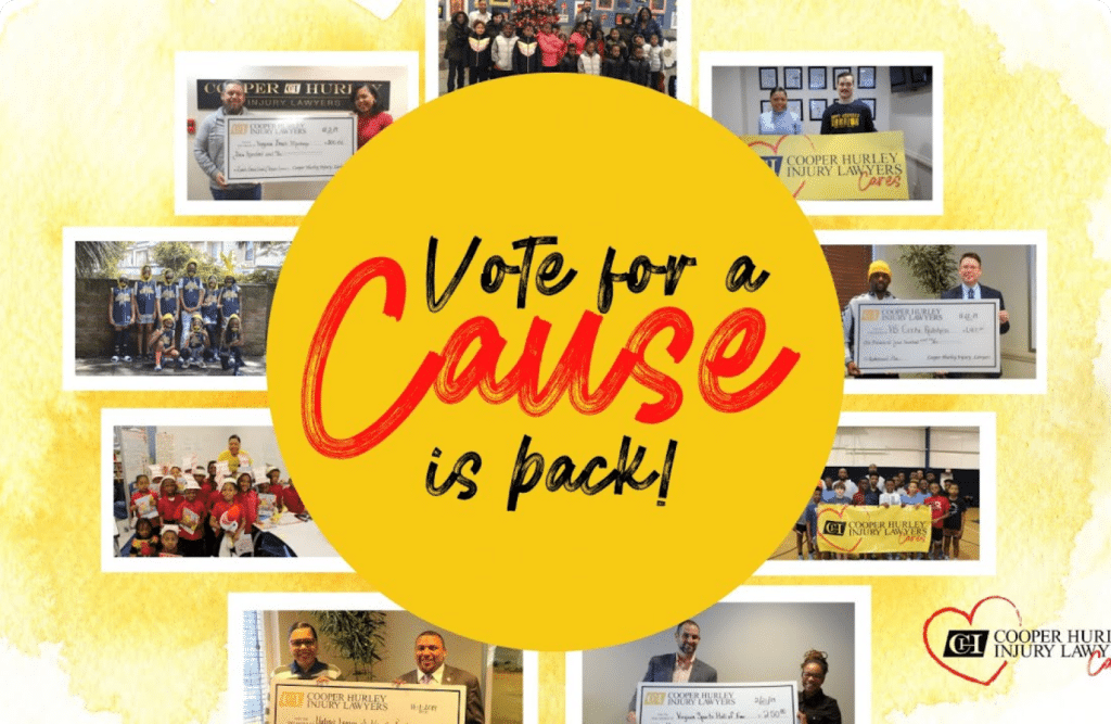Vote for a Cause is back flyer