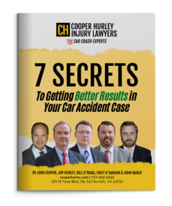 Cover photo of the book 7 secrets to getting better results in your car accident case