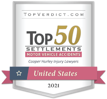 Top 50 settlements Motor vehicle accident