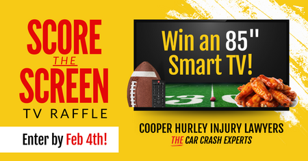 Cooper Hurley smart TV giveaway flyer