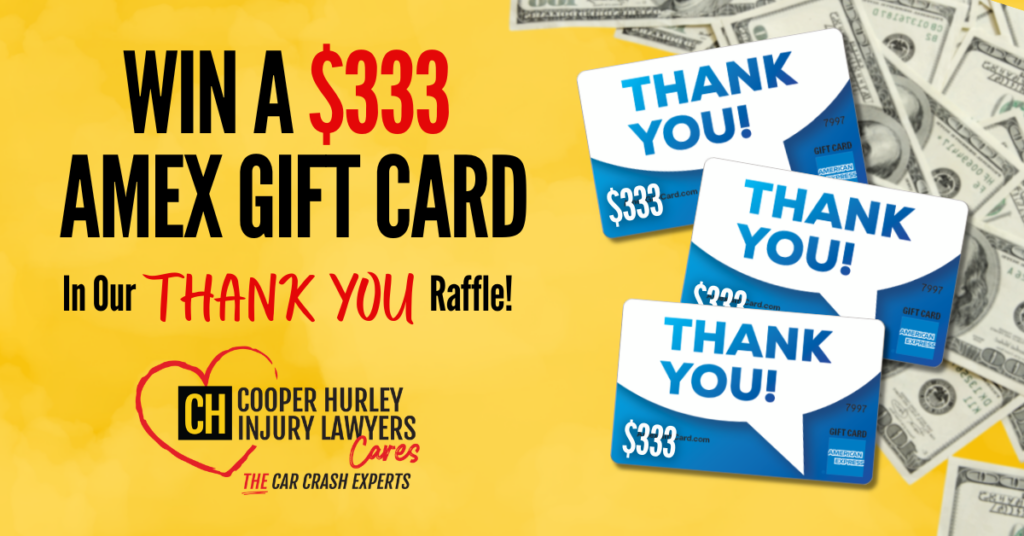 thank you raffle graphic