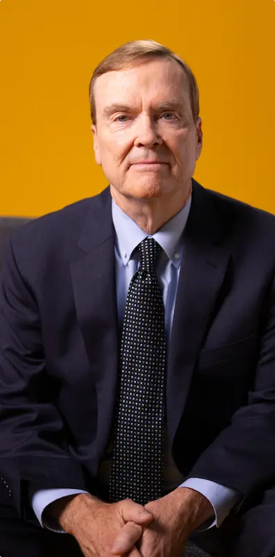 Picture of Jim Hurley in a suit and tie
