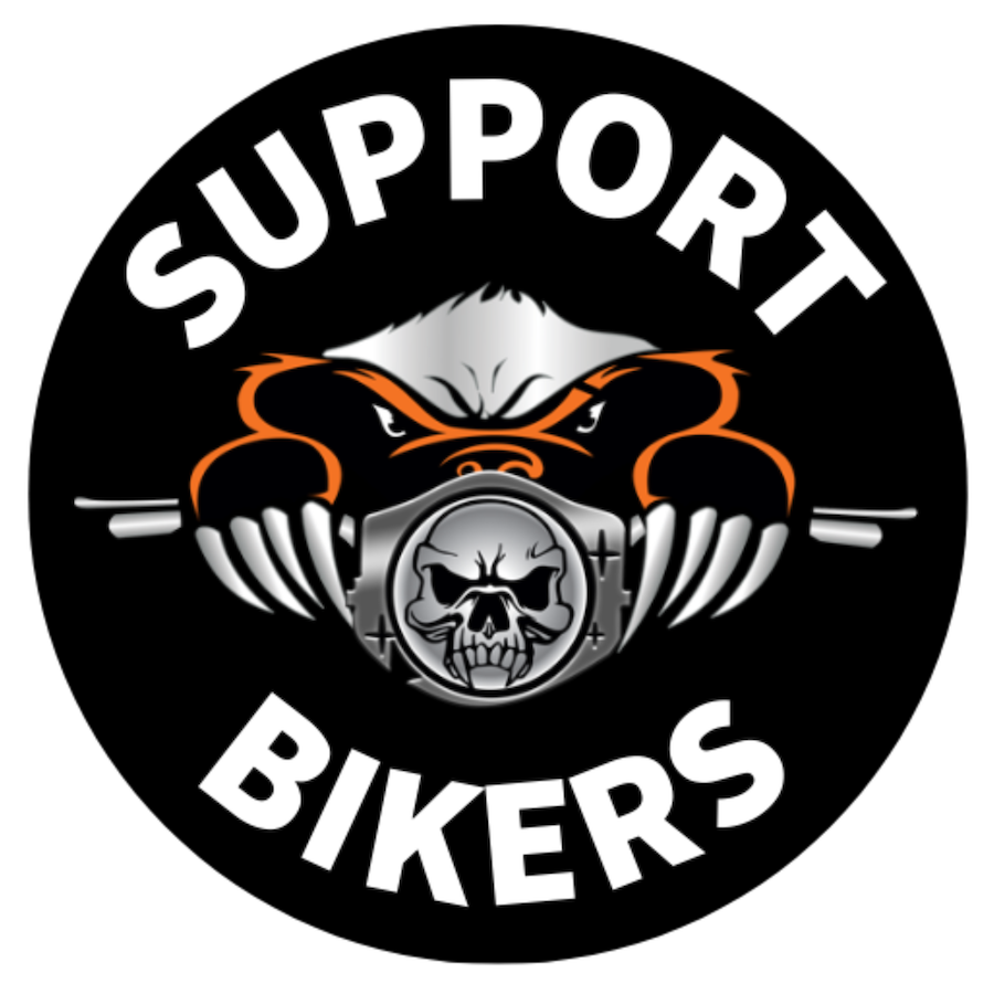 Support Bikers badgers logo