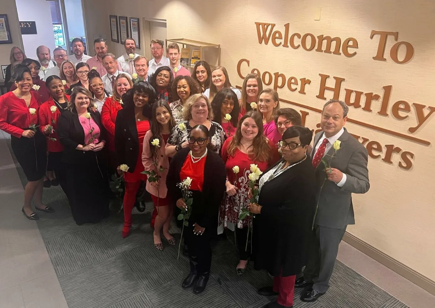 Cooper Hurley charity outreach team