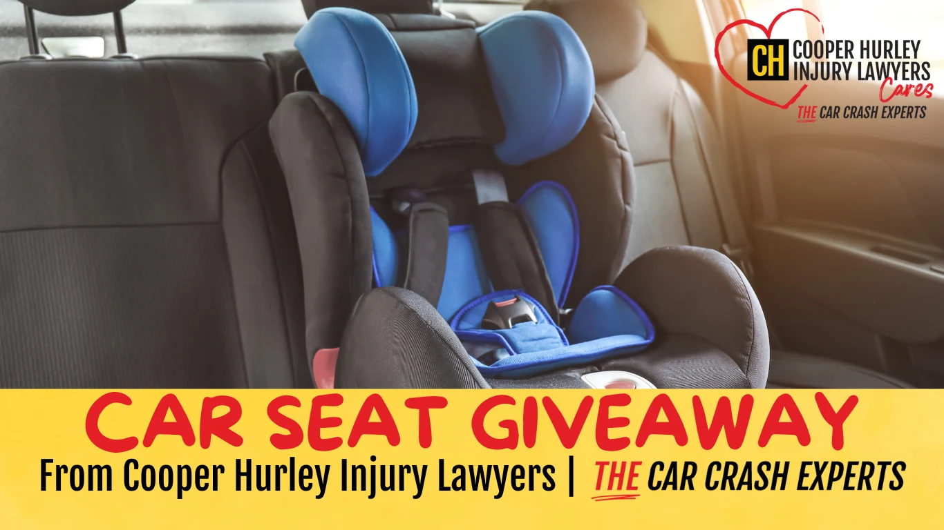car seat giveaway graphic