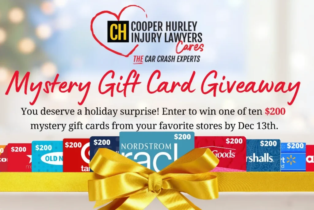 mystery gift card giveaway graphic