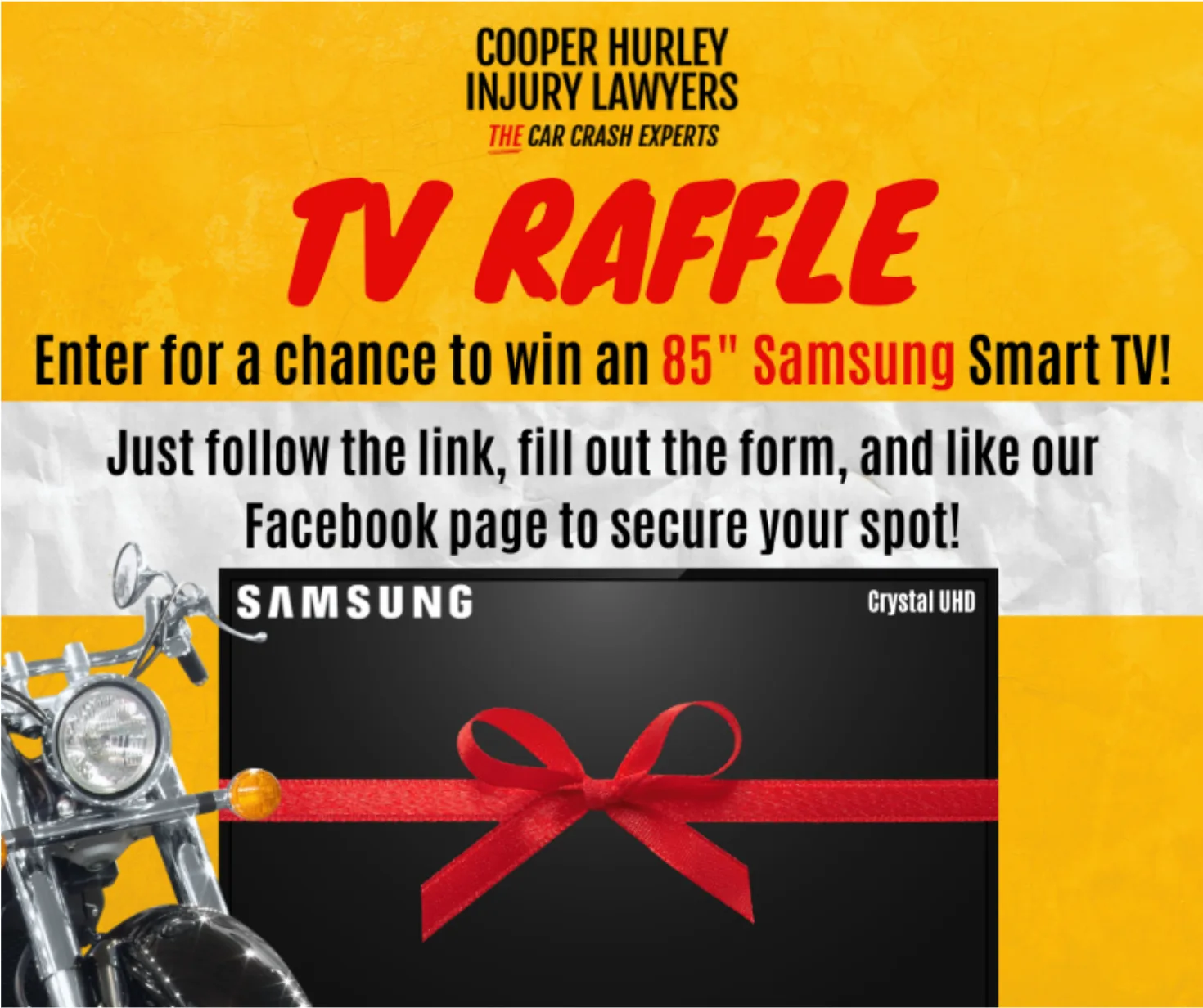 tv raffle graphic