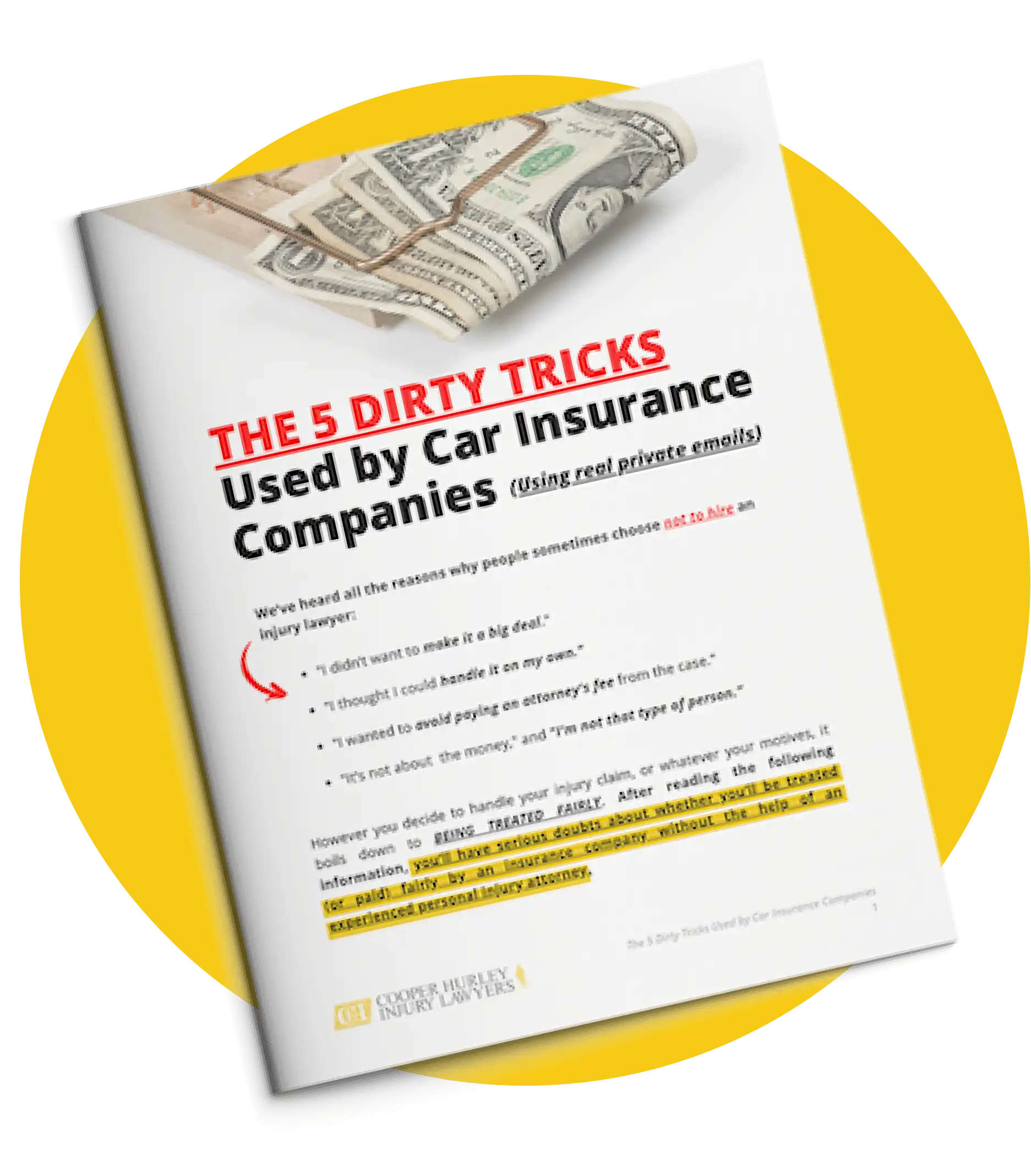 dirty tricks of insurance companies book