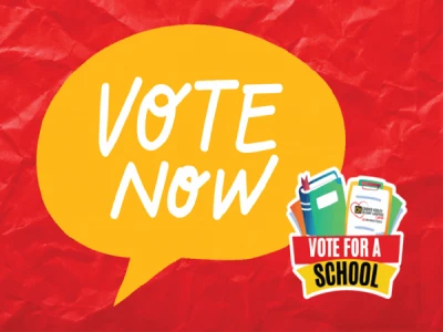 vote for a school graphic