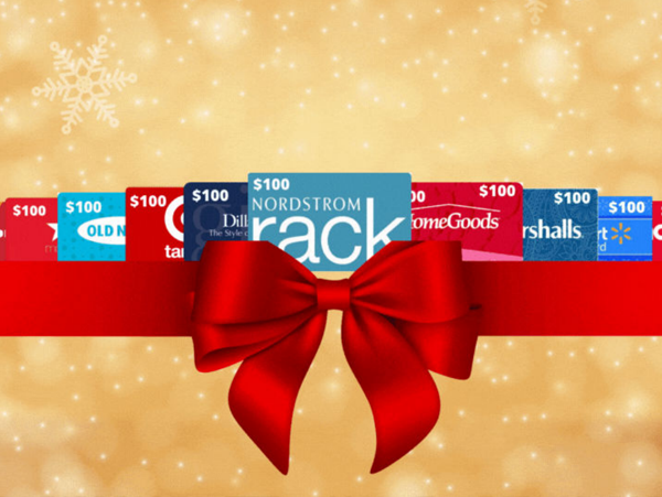 Gift card banner